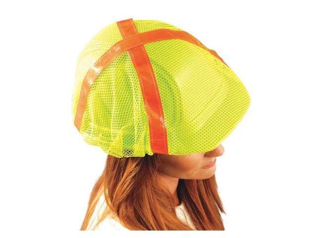 OCCUNOMIX V896-RY Hard Hat Cover, For Use With Hard Hats Yellow