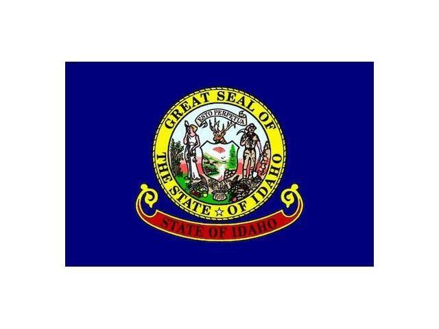 ANNIN FLAGMAKERS 141360 Idaho State Flag,3x5 Ft