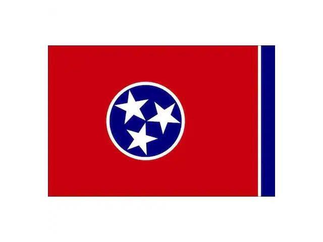 ANNIN FLAGMAKERS 145160 Tennessee State Flag,3x5 Ft
