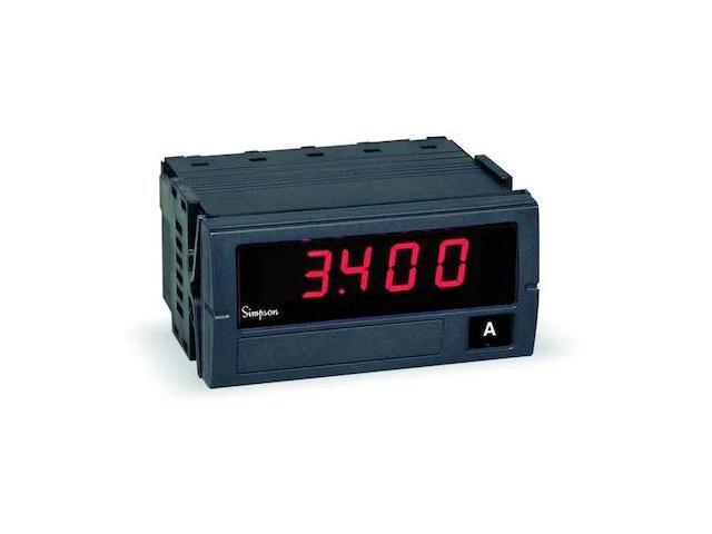 SIMPSON ELECTRIC F45-1-46-0-A Digital Panel Meter,AC Current