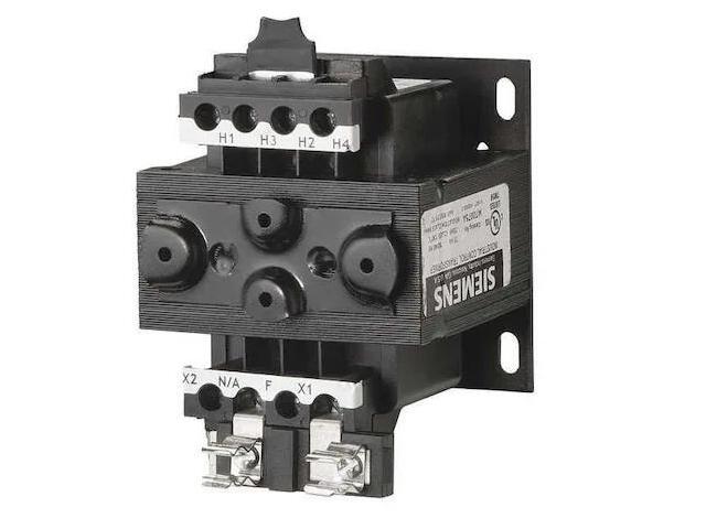 SIEMENS MT0050M Control Transformer, 50 VA, 120/240V AC, 240/480V AC