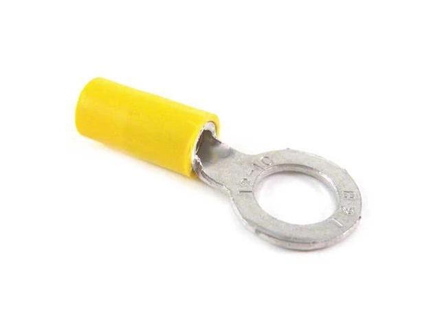 STA-KON 10RC-516 Ring Terminal, 5/16 in Stud Size, 10 AWG, 600 V, Vinyl