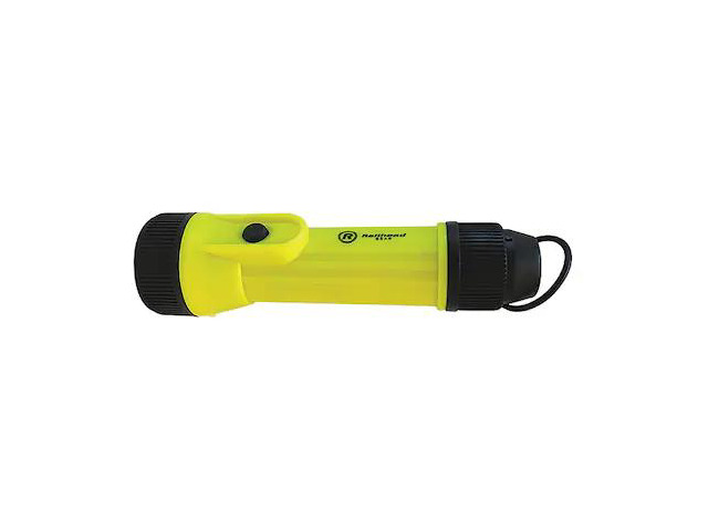 railhead gear 150 lumen industrial led flashlight, 492 ft beam distance, 40 hour run time, ipx4 weather resistant, ke-fl40