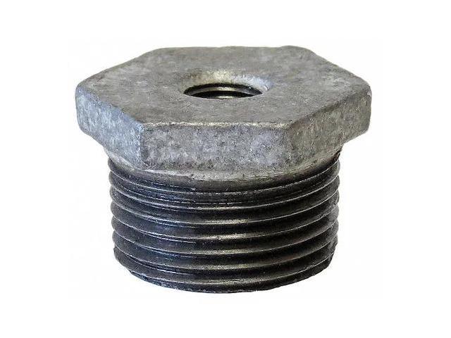Anvil 383 Galvanized Cast Iron Hex Bushing, 2' x 3/4'
