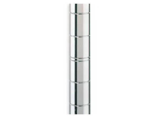 METRO 74UP Ind Wr Shlf Pst,74 inx1 in,Splt Slv,PK4