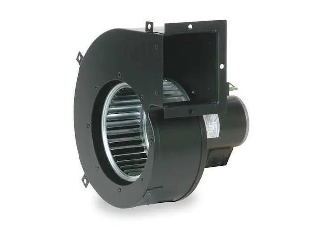 DAYTON 1TDV4 Rectangular OEM Blower, 1650 RPM, 1 Phase, Direct, Rolled Steel