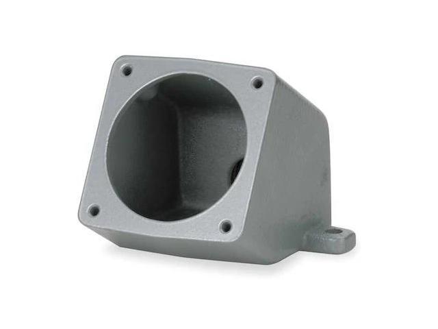 HUBBELL WIRING DEVICE-KELLEMS BB60N Pin & Sleeve Receptacle, 60/63 A, - Phase,
