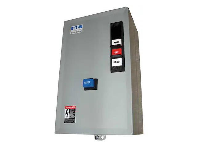 EATON ECX09G1EHA-R63/D Nonreversing IEC Magnetic Motor Starter, 1 NEMA Rating,