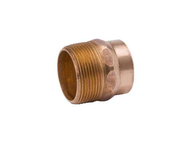 STREAMLINE A 07054 1-1/2' C x MNPT Cast Brass DWV Adapter