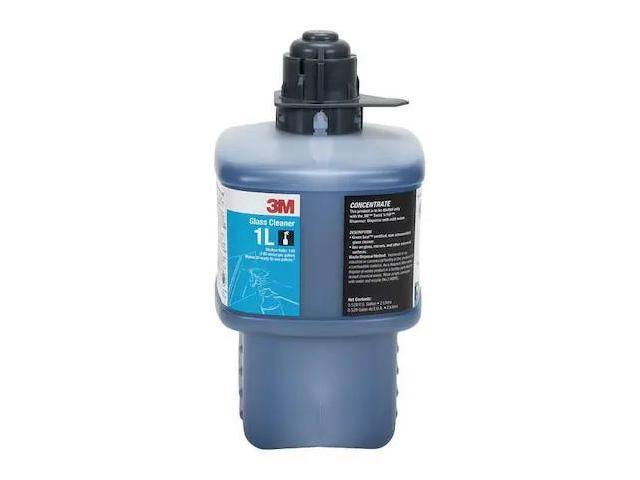 3M 1L Liquid Glass Cleaner, 2L, Blue Violet, Apple, Bottle