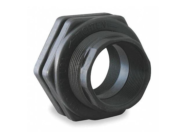 BANJO TF300 3' FNPT Bulkhead Tank Polypropylene Fitting