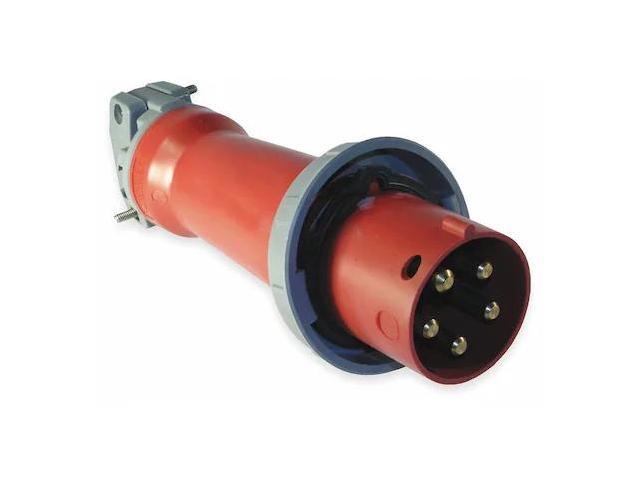 HUBBELL HBL5100P7W IEC Pin and Sleeve Plug,4P,5W,100A,480V