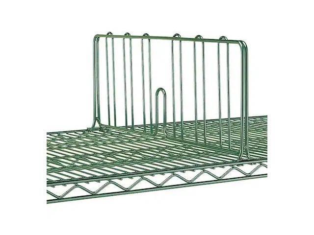 METRO DD24K3 Shelf Divider 24'W,Green, 6PK