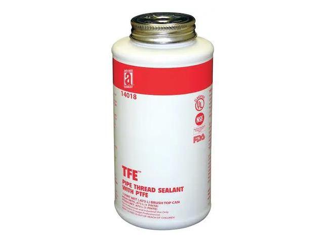 ANTI-SEIZE TECHNOLOGY 14018 Pipe Thread Sealant 19.2 fl oz, Brush-Top Can, TFE,