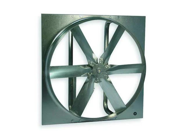 DAYTON 1WDC2 Exhaust Fan,36In Bl,Galv Steel,792 RPM