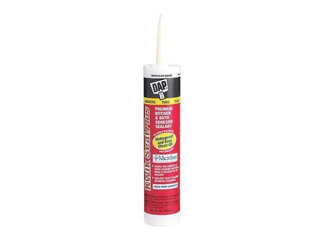 DAP 18519 Acrylic Latex Sealant, 10 oz, Cartridge, Biscuit, Acrylic Latex Base,