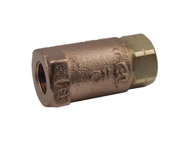 APOLLO VALVES 61LF50301 1/2' FNPT Lead Free Bronze Ball Cone Check Valve