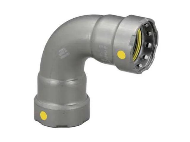 VIEGA 25221 Viega MegaPressG 90 elbow, 1-1/2' x 1-1/2'