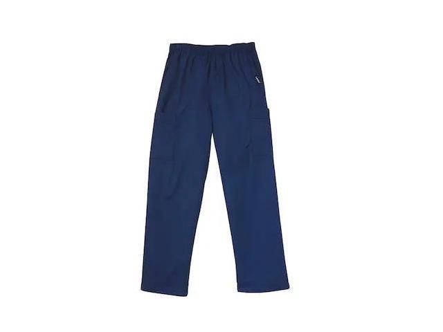 LANDAU 8555BNPXXL Scrub Cargo Pants, Cotton/Polyester, Drawstring Waist, 31 in