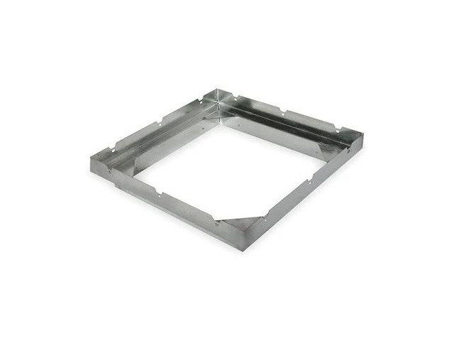 DAYTON 6KWP7 Roof Curb Adapter,Curb Side Sq O D 24 In