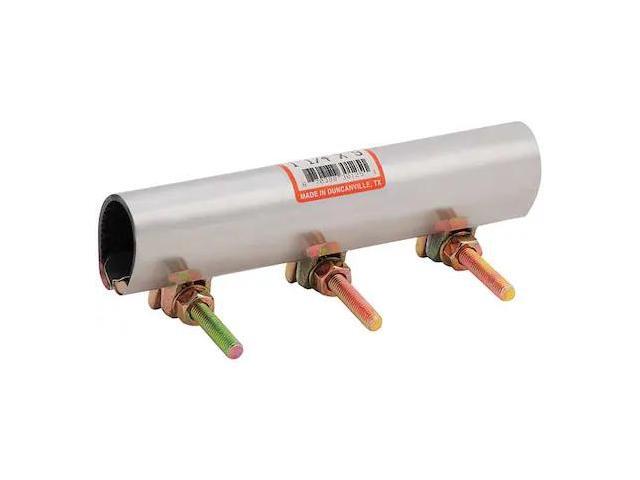 ZORO SELECT 330-0712 Repair Clamp,1 1/2'Pipe,Partial Cov,12'L