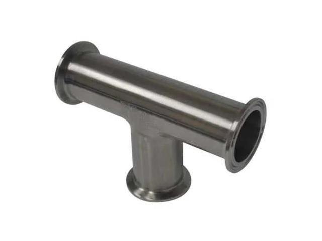 MAXPURE TEG76L1.5-PM 1-1/2' Clamp T316L SS Tee