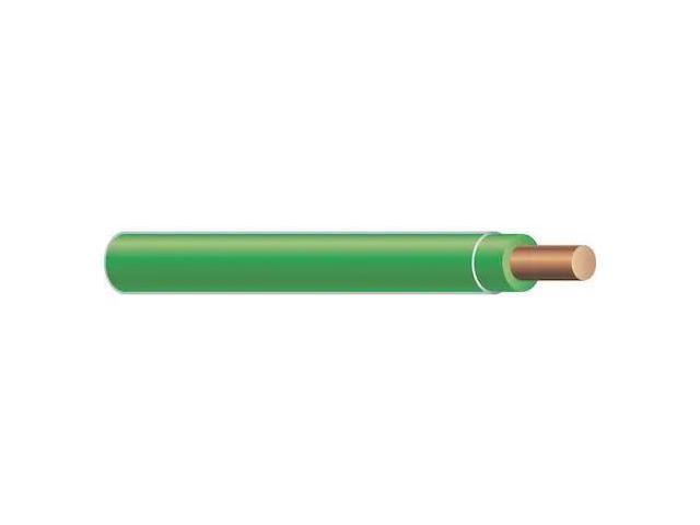 SOUTHWIRE 11583201 THHN Building Wire, Copper, 14 AWG, 1C, Green, Solid, 500 ft