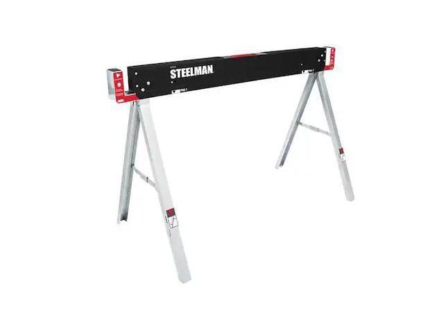 STEELMAN 67103-G Sawhorse,Work Table,47 in.,Steel
