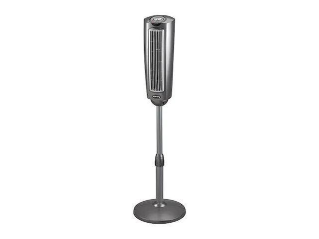 AIR KING 9535 3-1/2' Blade Dia Tower Fan, Oscillating, 3 Speeds, 120VAC, Remote