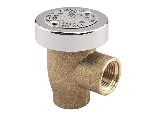 WATTS LF288A-1' Anti-Siphon Vacuum Breaker,1in.,Silicone