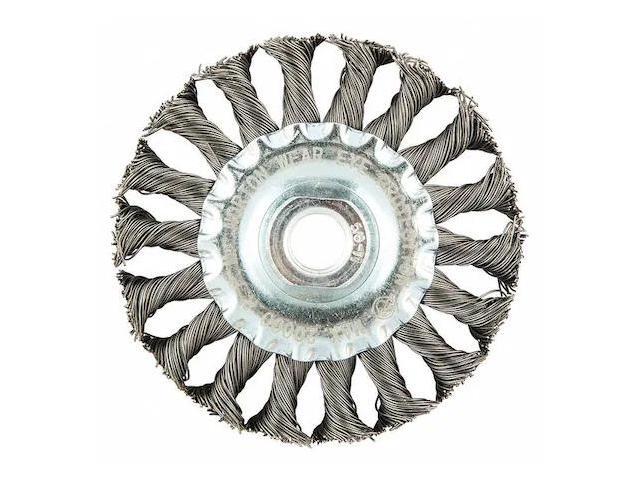 ZORO SELECT 66252839078 Wire Wheel Brush,Arbor Hole Mount