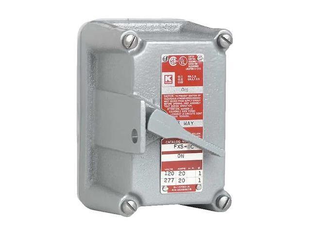 HUBBELL KILLARK FXS-2C Front Cover,HazLoc,2P,On/Off