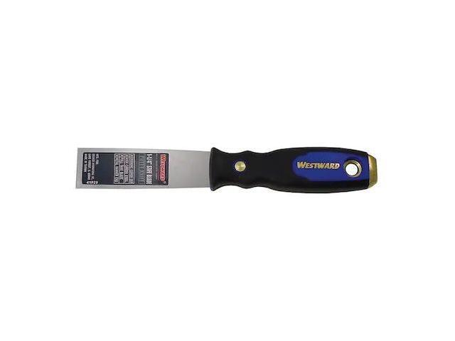 WESTWARD 4YP29 Putty Knife, Stiff, 1-1/4, Carbon Steel WESTWARD 4YP29 Putty Knife, Stiff, 1-1/4, Carbon Steel