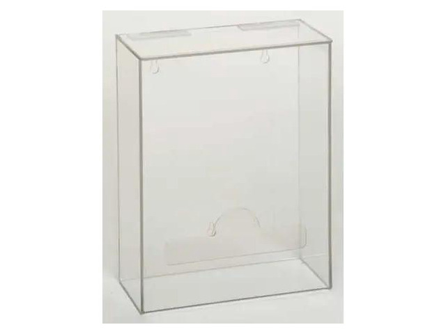 CONDOR 3UZF9 Hairnet Dispenser, PETG, clear, 8 x 10-1/2 x 3-1/4'
