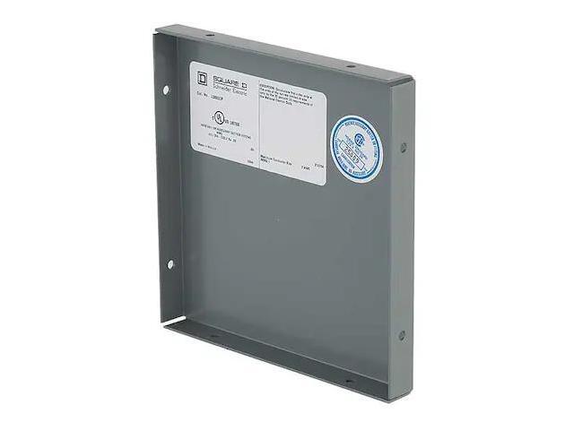 SQUARE D LDB6CP Wireway Closure Plate, 1 Type, NEMA 1 Rating, Steel, ANSI 61