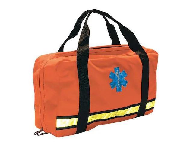 EMI 847 Response Bag, Cordura, 16 in L, 9 1/2 in W, Orange