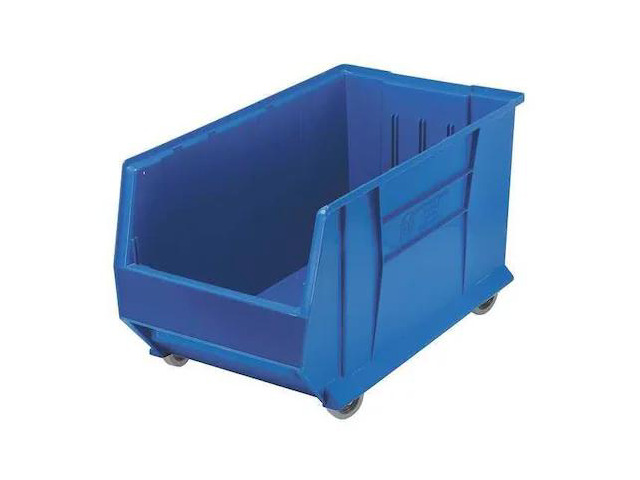 QUANTUM STORAGE SYSTEMS QUS986MOBBL Mobile Storage Bin,