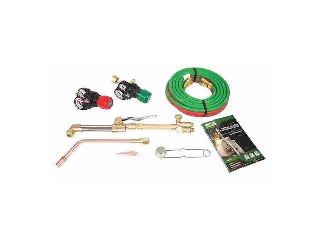 VICTOR 0384-2132 Gas Welding Outfit, EDGE Series, Natural Gas, Oxygen and