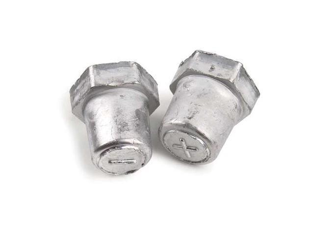 GROTE 84-9130 Straight Connector Conversion, Screw, PK10, Stud Size: 3/8 in