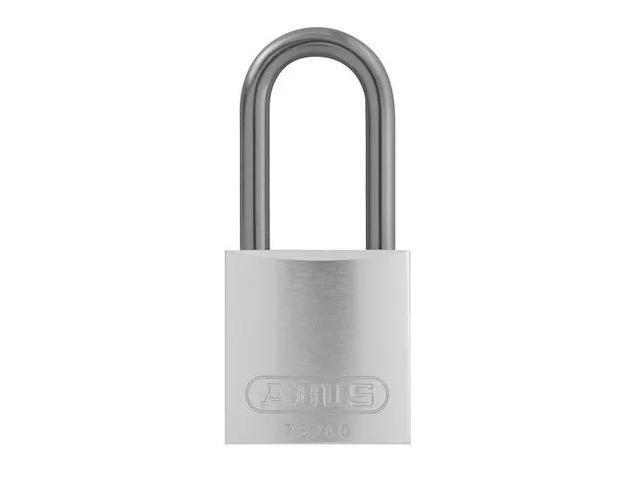 ABUS 72 HB/40-40 KAx3 Silver Lockout Padlock, Keyed Alike, Aluminum, Silver, 1
