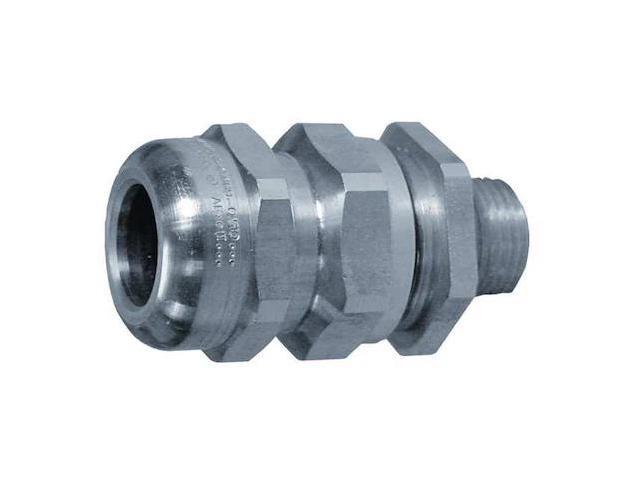 APPLETON ELECTRIC TMC2-150162NB Cable Connector,1-1/2 in.,Straight,Gold