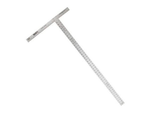SANDS LEVEL & TOOL CO SL676 T-Square,Aluminum,48in. L x 2in. W