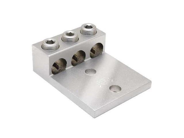 BURNDY K4A29U4N Mechanicl Conn,250 kcmil to 6 AWG,4 Cond
