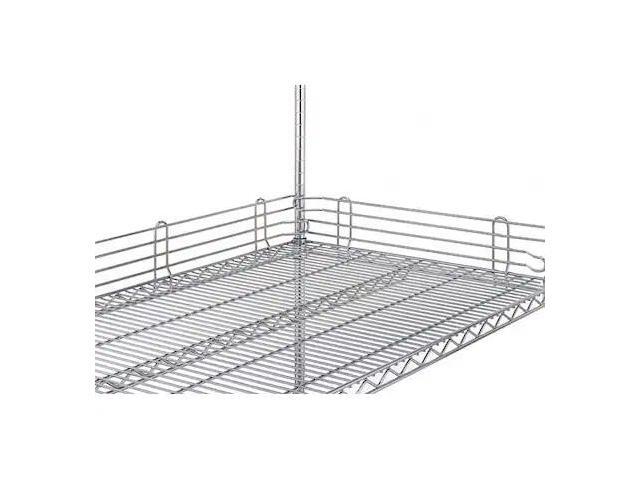 METRO L18N-4C Shelf Side/Back Ledge 4'H x 18'W,2PK