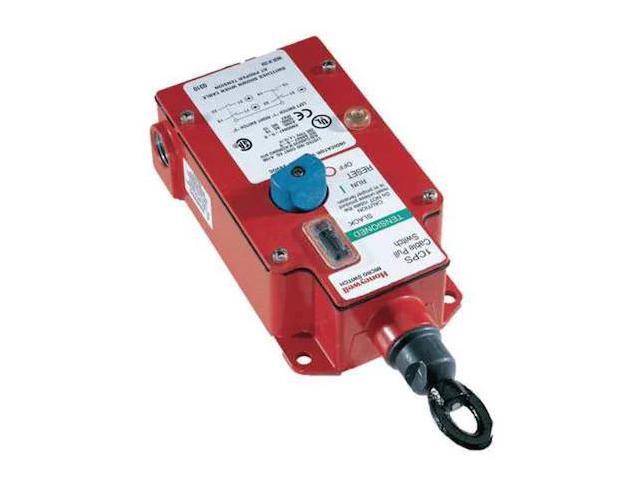 HONEYWELL 1CPSA1B Cable Pull Safety Switch Single Head 1NO/1NC 1/2NPT 120VAC LED