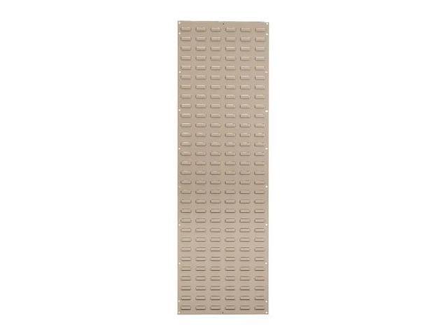 AKRO-MILS 30118BEIGE Beige Steel Louvered Panel
