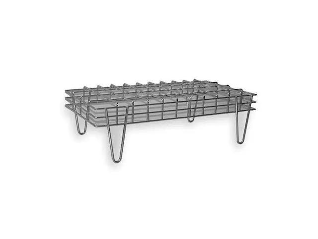ZORO SELECT 2HFX7 Low Prof Dunnage Rack,1400 lb.,Wire,48 W
