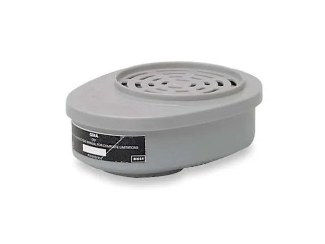 MSA SAFETY 815355 Combination Cartridge/Filter, Advantage, Bayonet, Black, GMA,