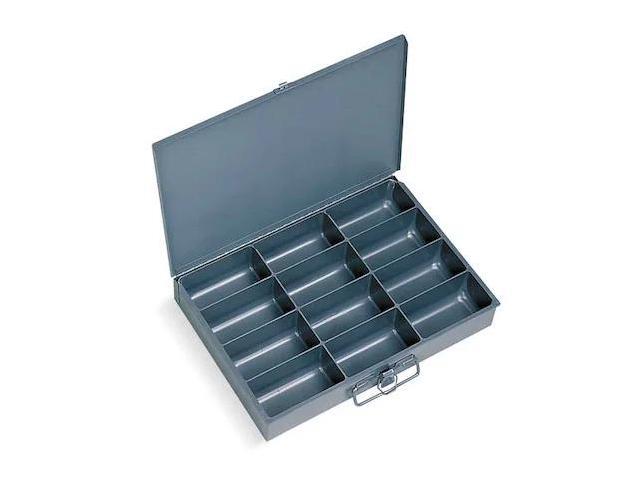 DURHAM MFG 211-95-D937 Steel, Compartment Drawer, 9 7/8 in D x 2 1/8 in H x 13