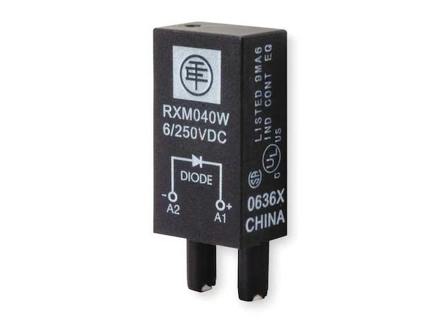 SCHNEIDER ELECTRIC RXM040W Protection Module,Diode,6-250VDC